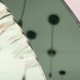 Chiseled double complexion mirror