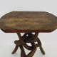 Coffee table, side table in Kola wood from the 1960s.