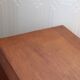 Brutalist side table console
