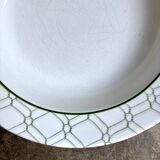 Large round hollow Christian Dior dish in Italian earthenware