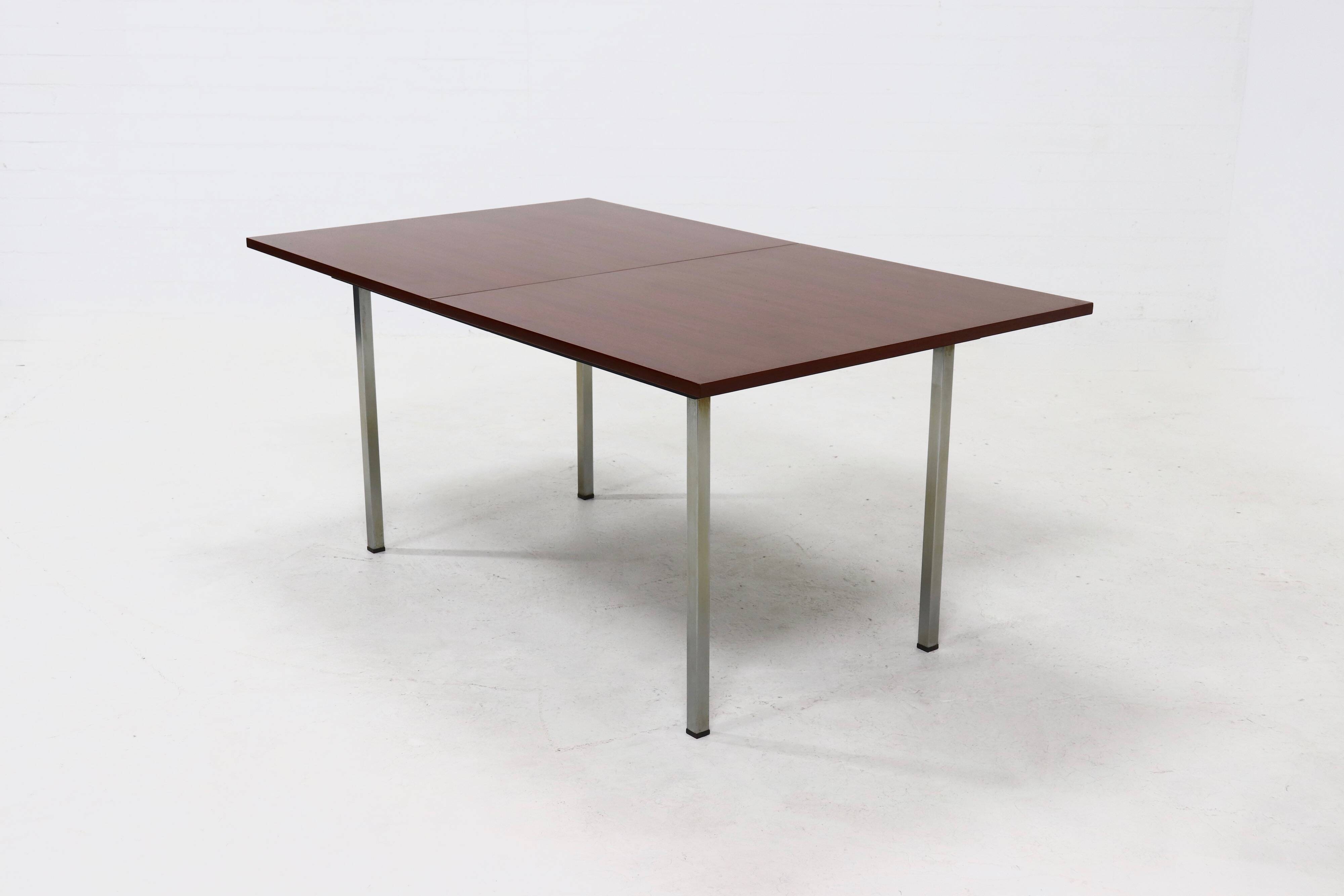 Extendable dining table by Alfred Hendrickx for Belform Belgium 1960s