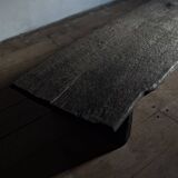 Table basse chêne brûlé