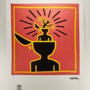1990s Keith Haring Limited Edition Lithograph (After).