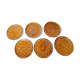 6 assiettes à coquillages