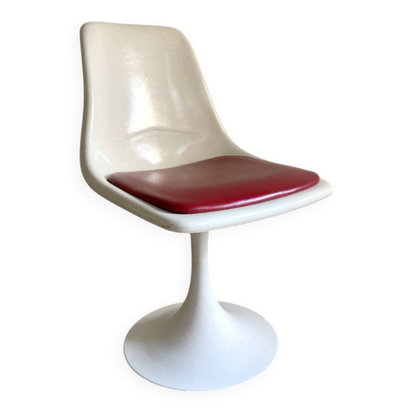 Chaise pied tulipe, années 1960