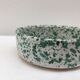 Set of two cups in speckled ceramic handmade