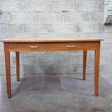 Former desk administrative years 60 with chair