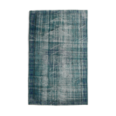 Tapis bleu délavé 301x185cm