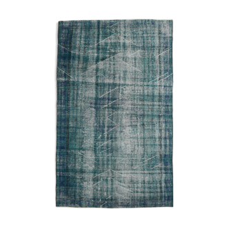 Tapis bleu délavé 301x185cm