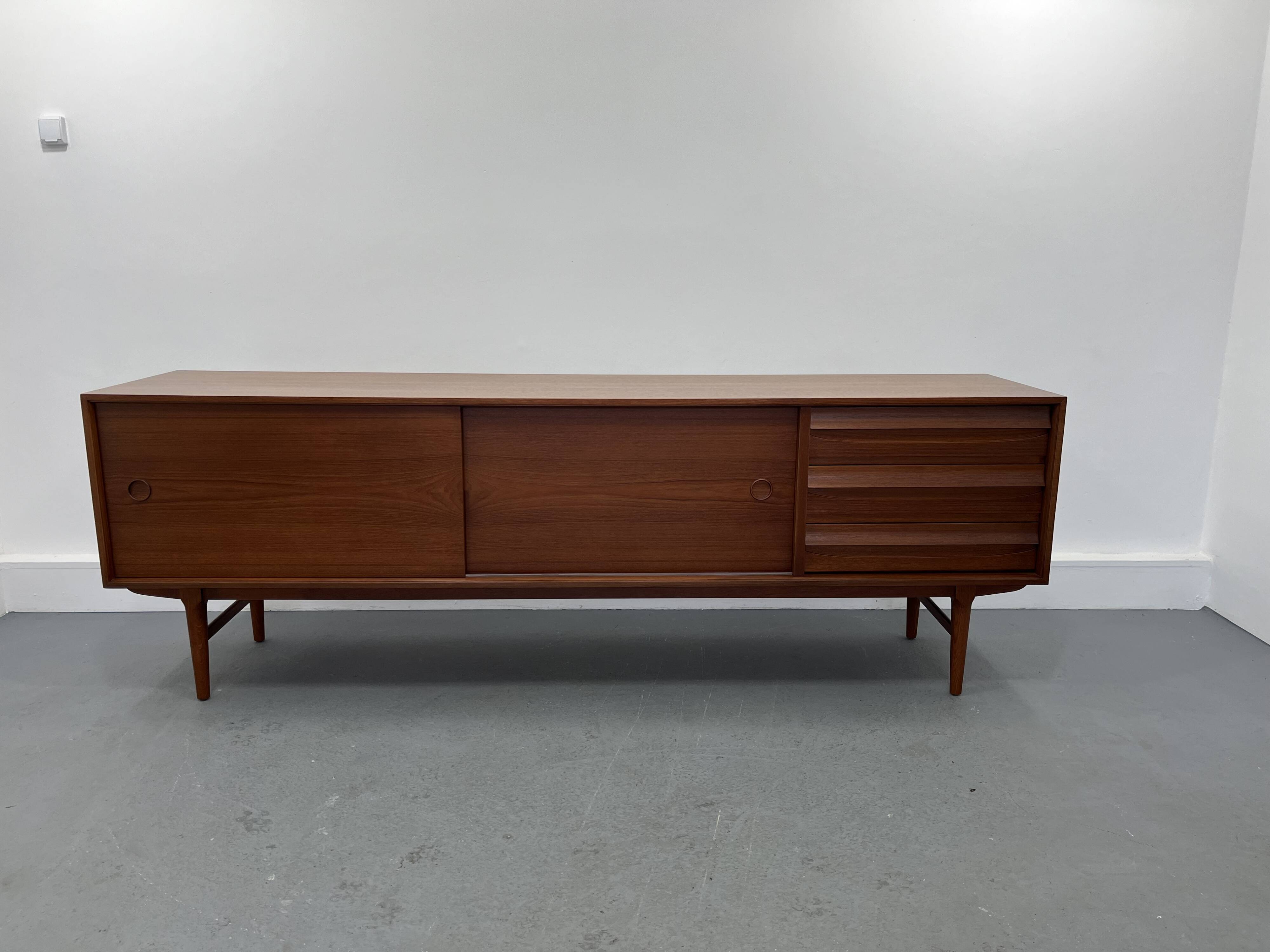 Danish teak sideboard long 220, 1960s