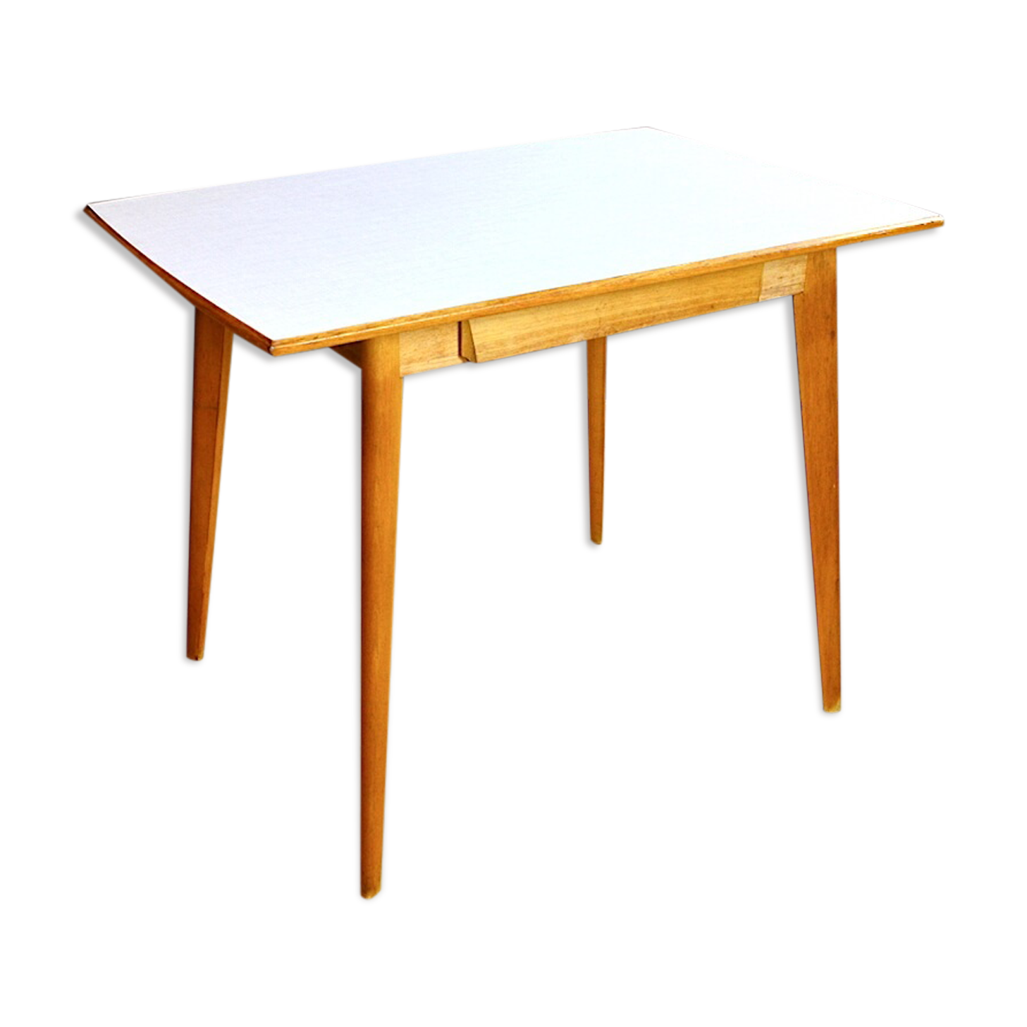 Desk formica feet compass 1960