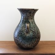 Vase à oreilles en céramique d'Accolay
