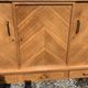 PRODUCT BHV - French row in blond oak of the 60s