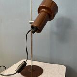 Lampe de bureau space age ajustable marron