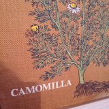 Oil on flaxseed canvas on chamomile wood