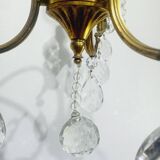 3-light bronze chandelier
