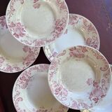 Service de 8 assiettes creuses saint Amand