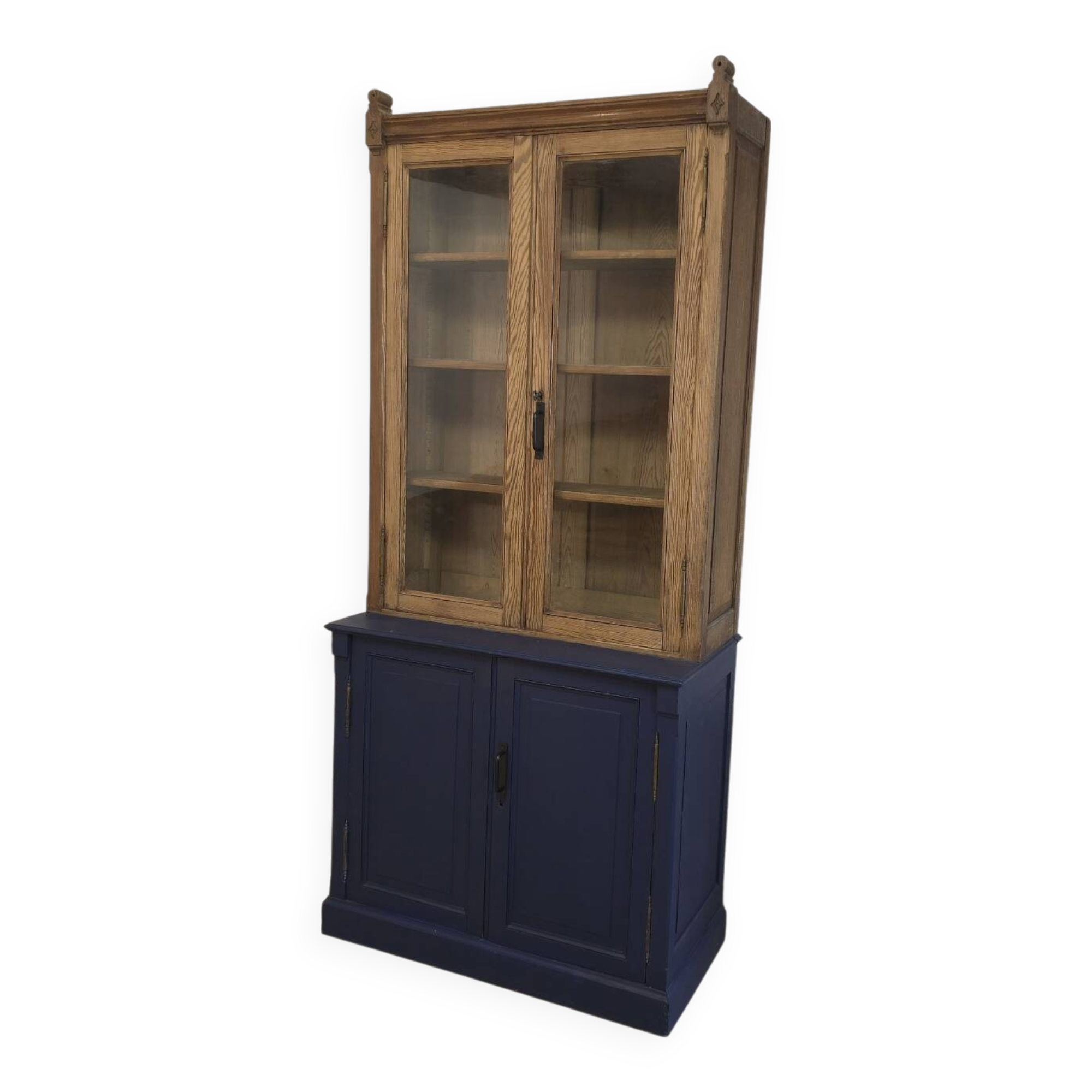 Old pharmacy display case circa 1930