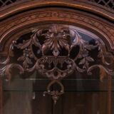 Oak display case, France, circa 1900