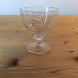 Verres en cristal anciens