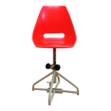 Swivel chair proj. M. Navratil for Vertex, Czechoslovakia 60"