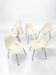 Set of 6 stackable chairs "Lola" by Syn Design