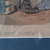 Old lithograph Anïs Toudouze