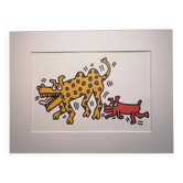 Illustration de Keith Haring - Série 'Animals' - 8/12