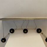 Vintage coat rack, 50s, 60's, perforated tole