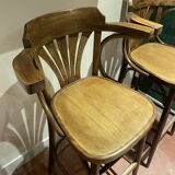 Pair of bistro bar chairs
