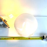 CHANDELIER 1920 OPALINE 14 CM DIAMETER