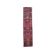 Vintage Turkish Oushak handmade wool cotton pink runner rug 79x342