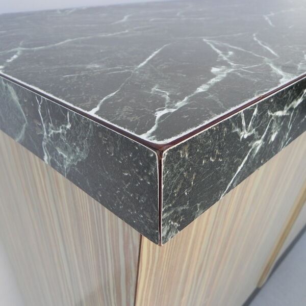 Barre en formica française, 156 cm de large