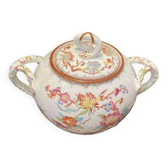 Minton English porcelain sugar bowl