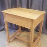 80s beech school desk