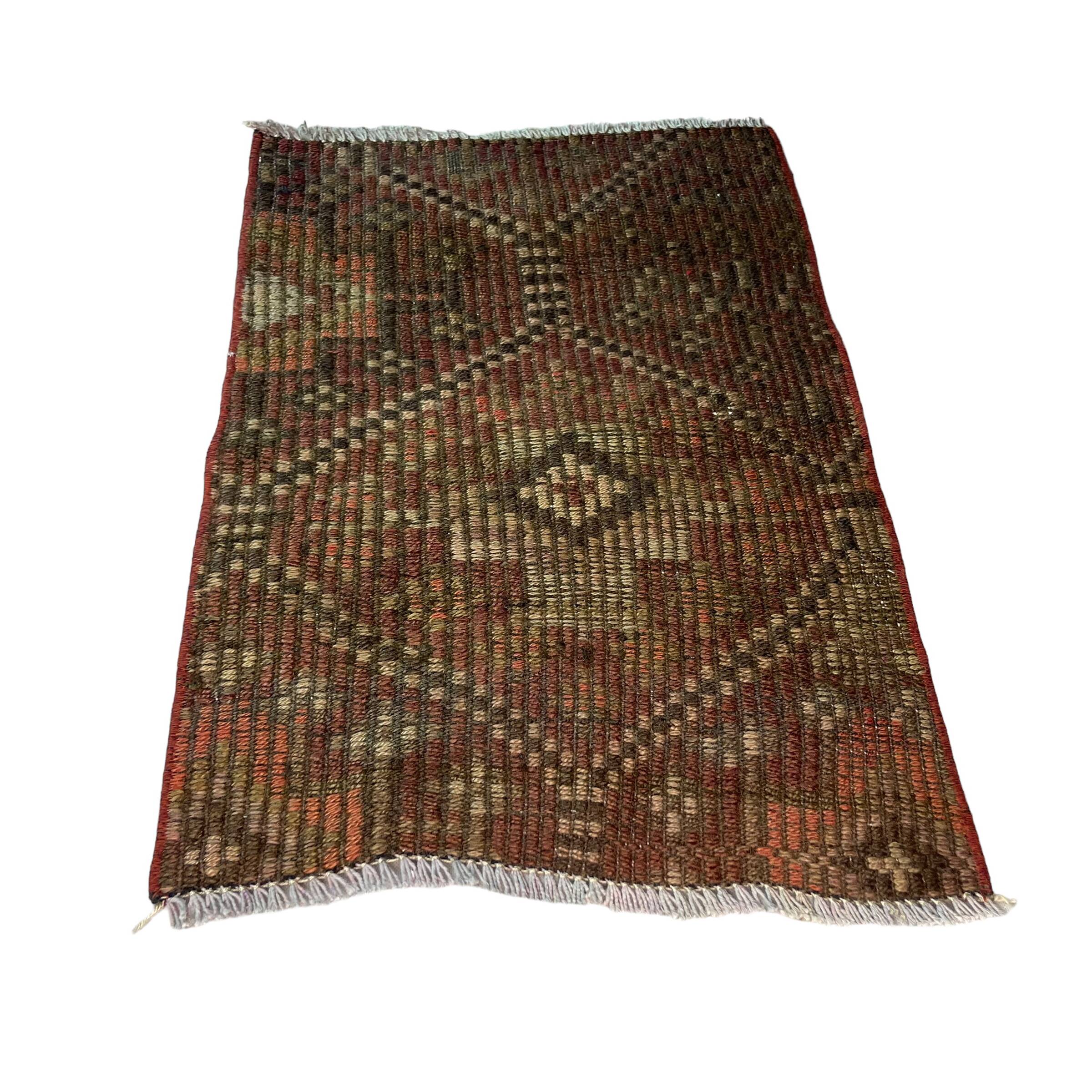 Vintage turkish kilim rug, 68 x 46 cm