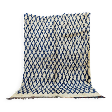 Tapis marocain en laine naturelle 3 x 2 m