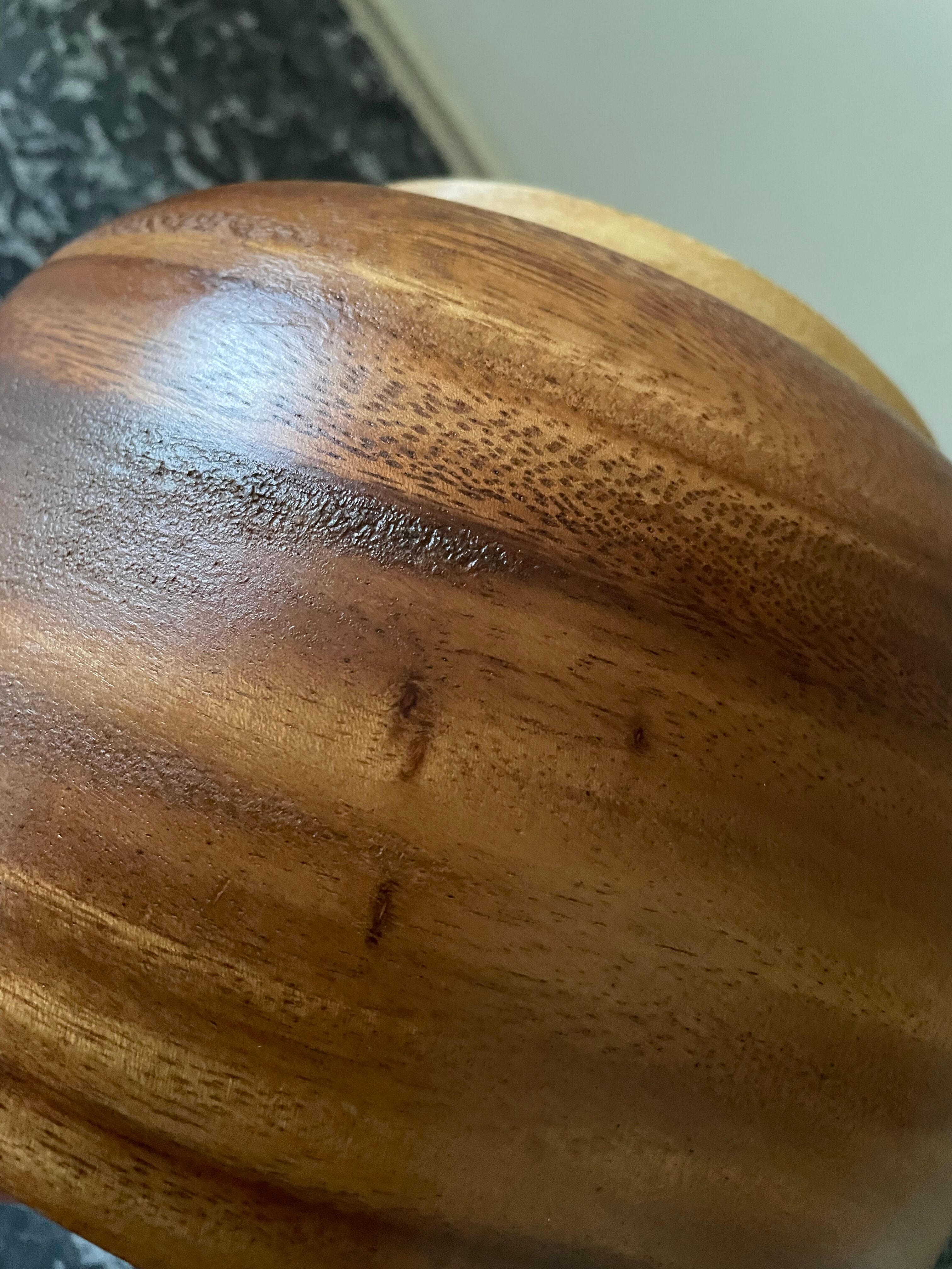 Saladier en bois