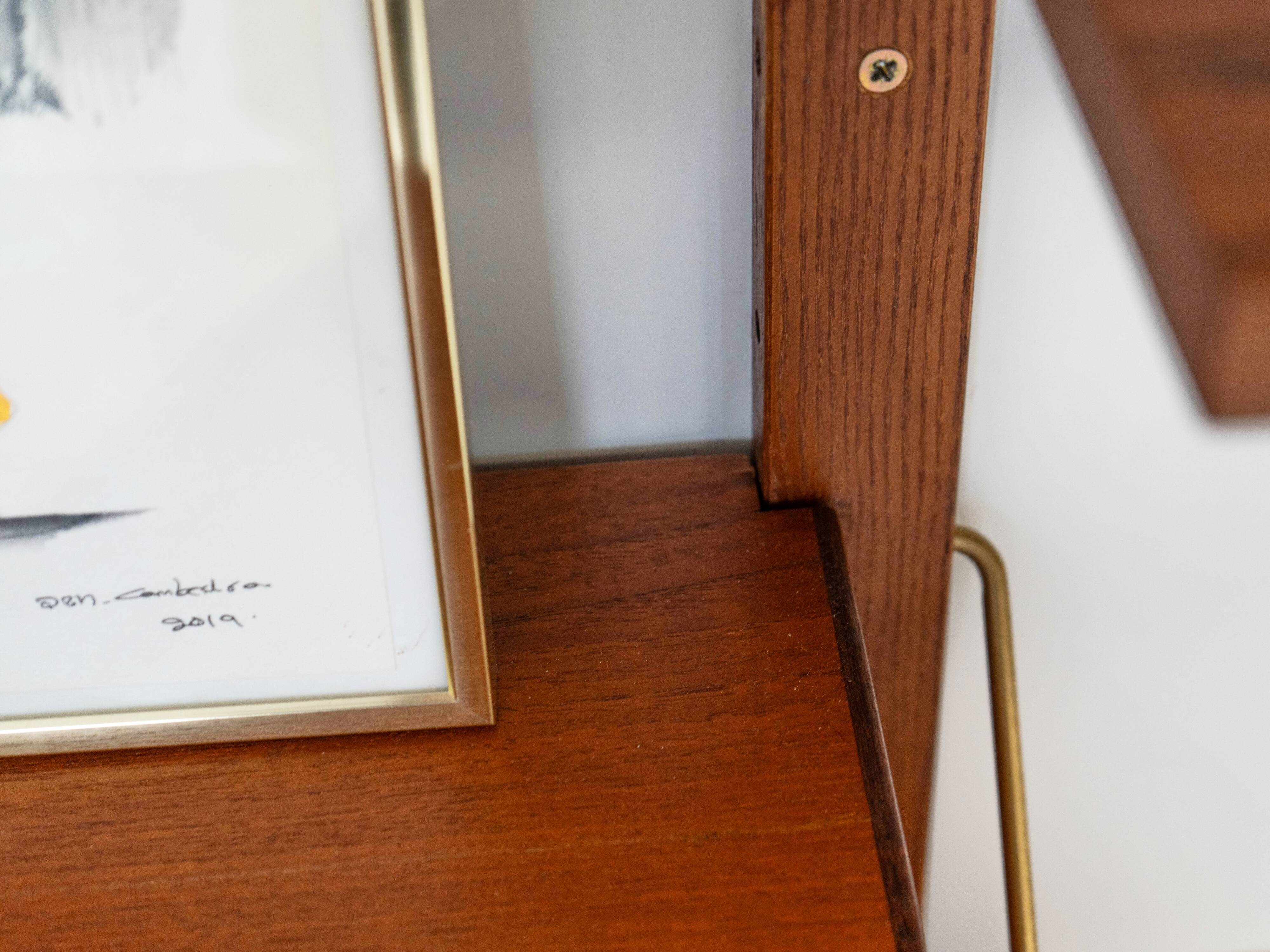 Teak modular shelving unit, Danish design, 1960s, made in Denmark