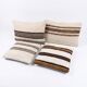 Set of 4 vintage kilim cushion covers 41x61 cm