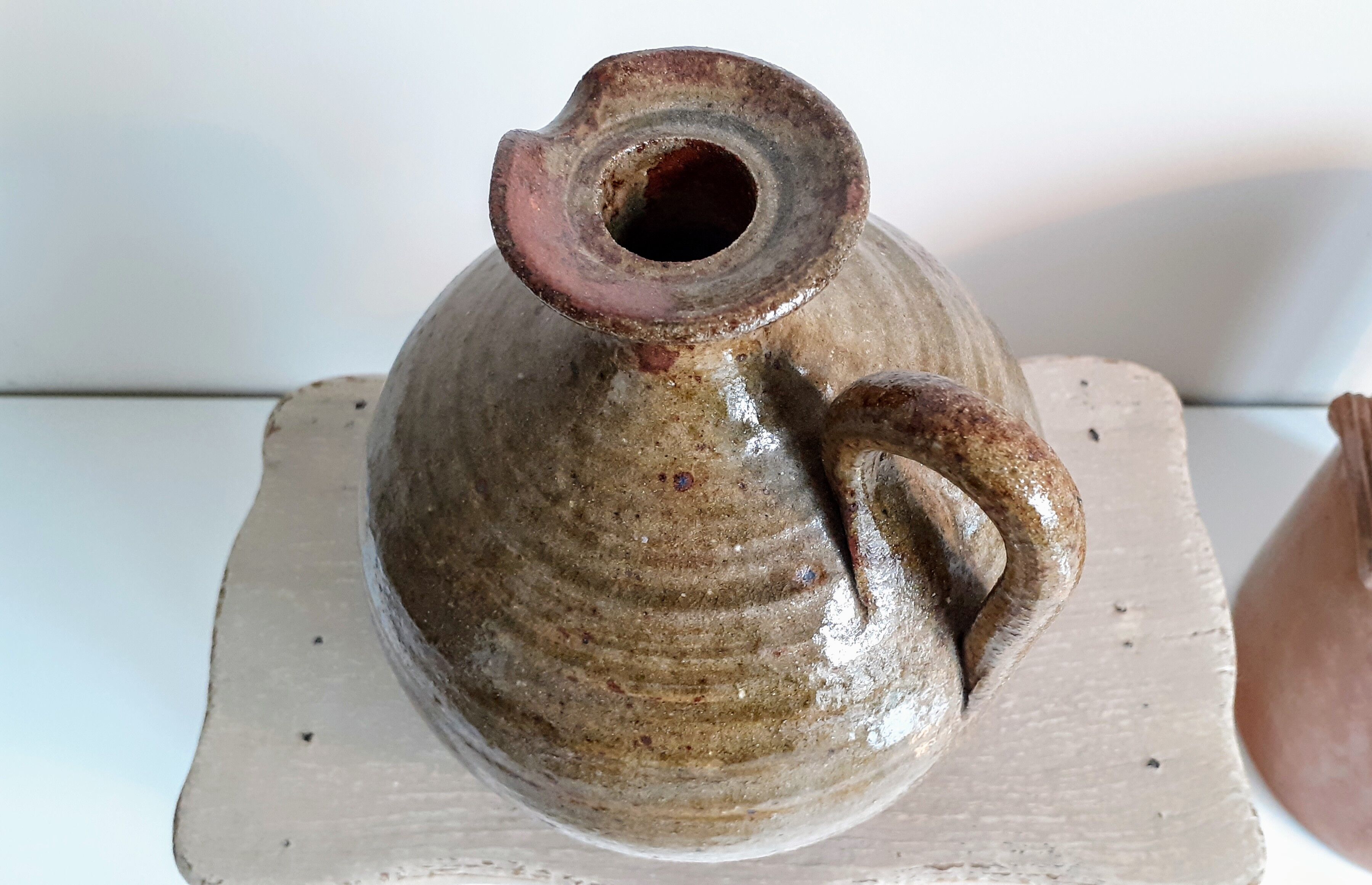 Pitcher made of sandstone