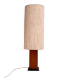 Lampadaire en teck des années 70, 98 cm.