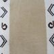 Vintage Berber rug antique/traditional – Beige Accent Rug