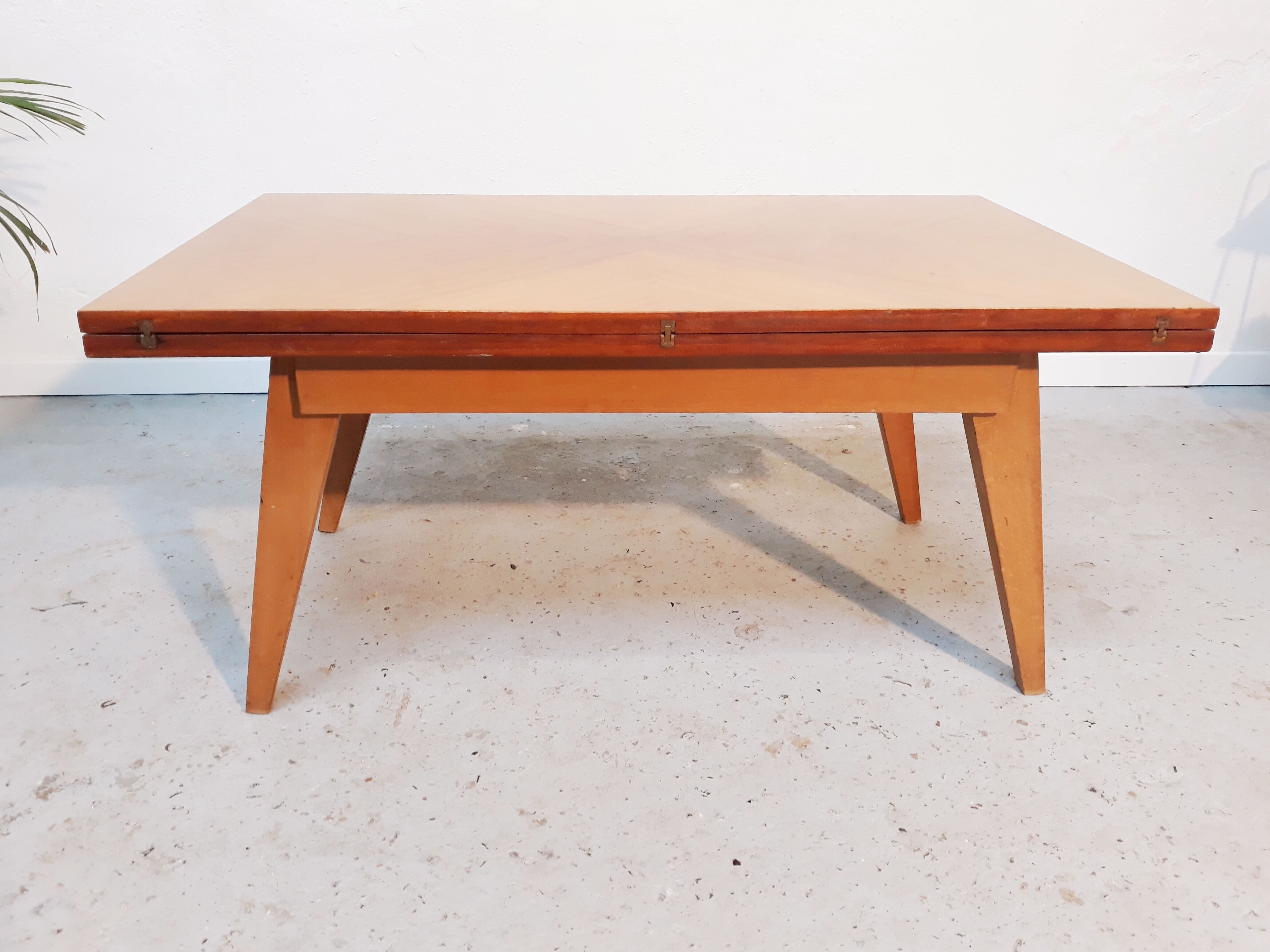 Albert Ducrot portfolio liftable vintage coffee table