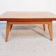 Table basse vintage relevable portefeuille Albert Ducrot
