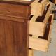 Old chest of drawers, white marble top.