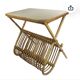 Table d’appoint et porte revue vintage