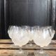 9 Arques crystal cognac glasses, Florence model
