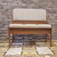 Scandinavian design bench 1970