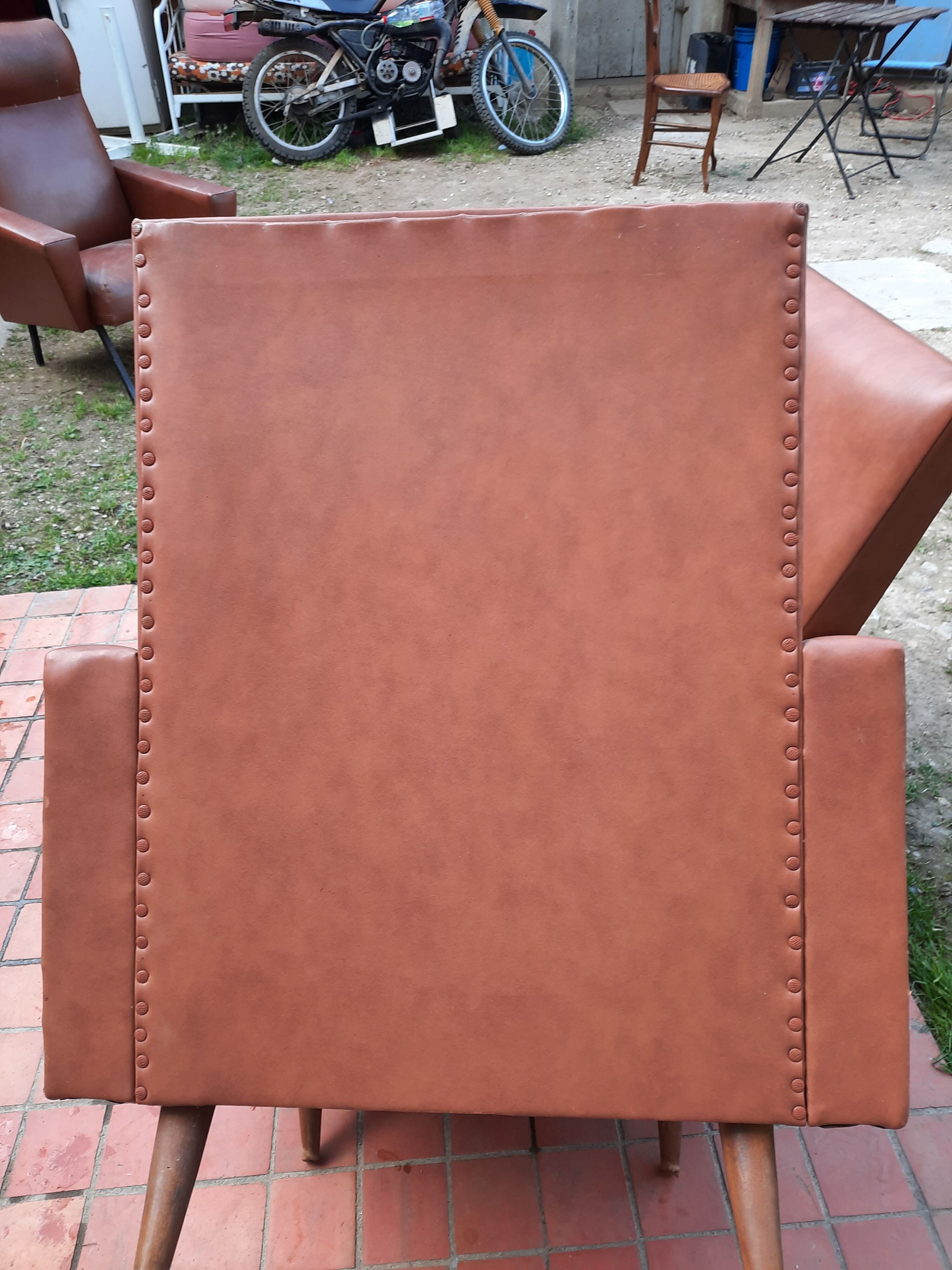 Pair of Skai armchairs in the year 50